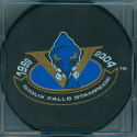 This 2003-04 Season celebrates the Stampedes fifth year representing the City of Sioux Falls.